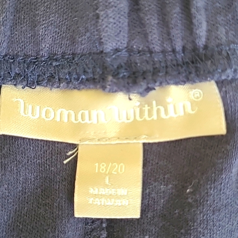Woman Within Knit Capris - Picture 6 of 7